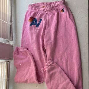 Aviator Nation Pink Sweatpants